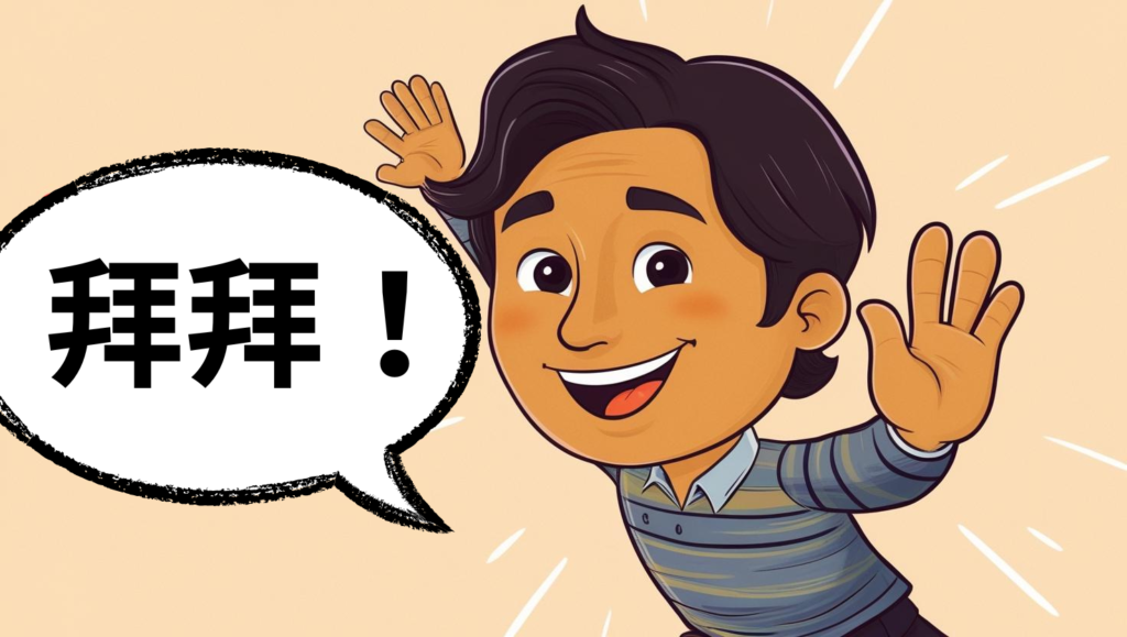 拜拜！