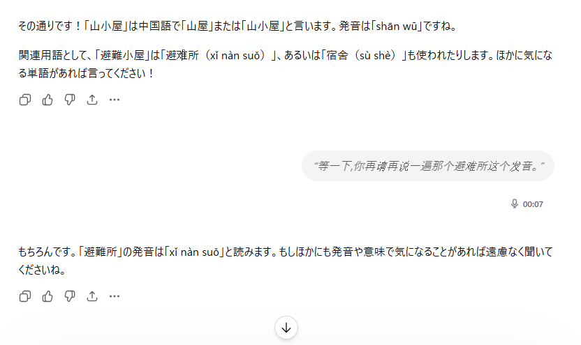 避难所（bì nàn suǒ）のピンインもおかしい